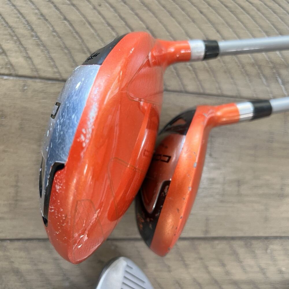 Cobra Go Time Jr Rickie Fowler 5-Club Golf Set Driver Hybrid 9i SW Putter Bag RH - Picture 6 of 15
